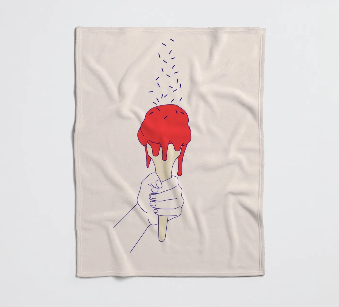 Streusel, bitte! Fleecedecke von studio bassotto