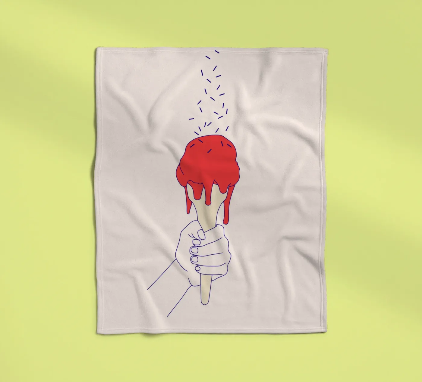 Streusel, bitte! Fleecedecke von studio bassotto