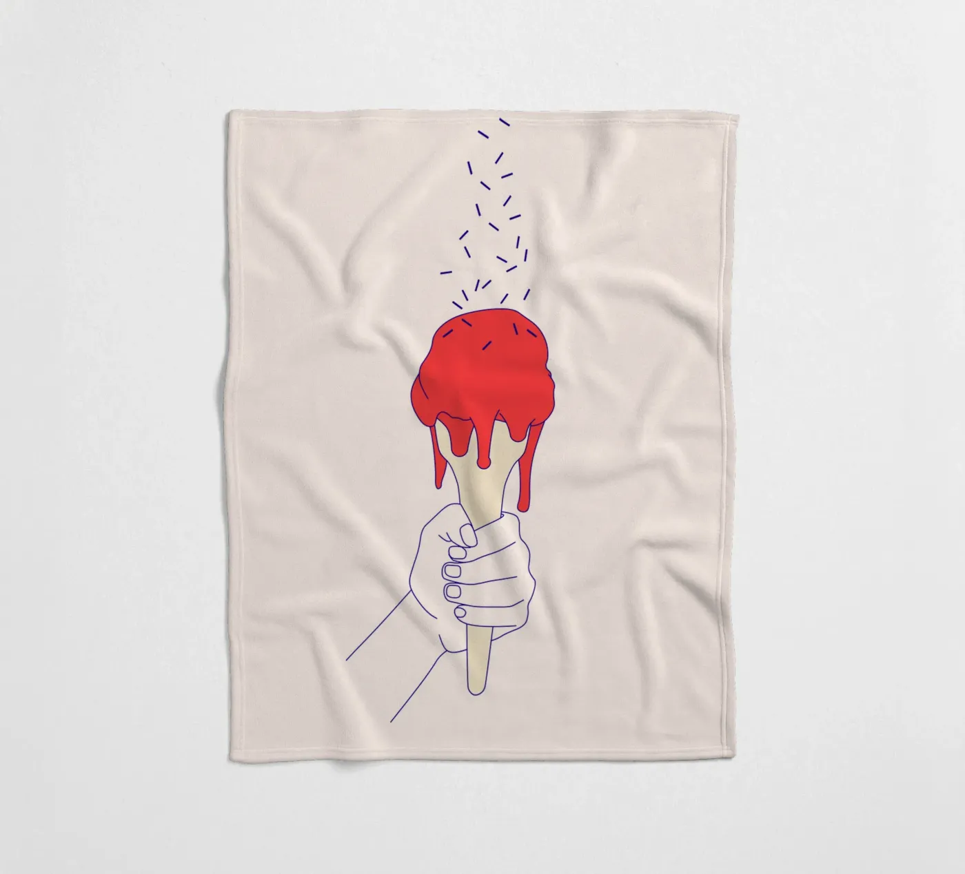 Streusel, bitte! Fleecedecke von studio bassotto