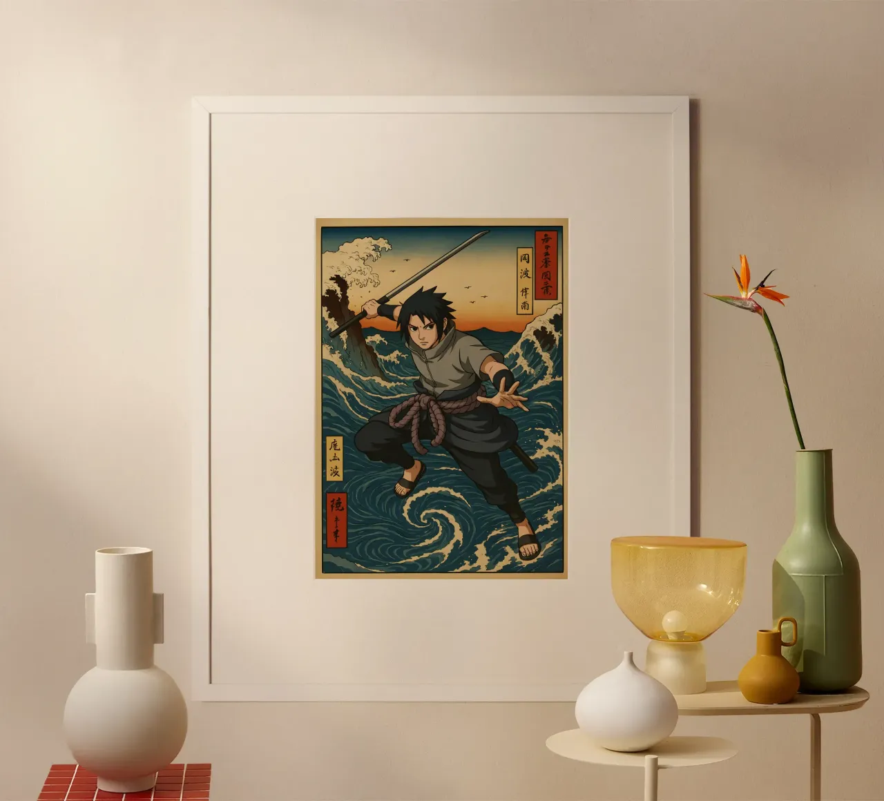 Vintage sasuke Japan Art carta hahnemühle da KakiHanryJP
