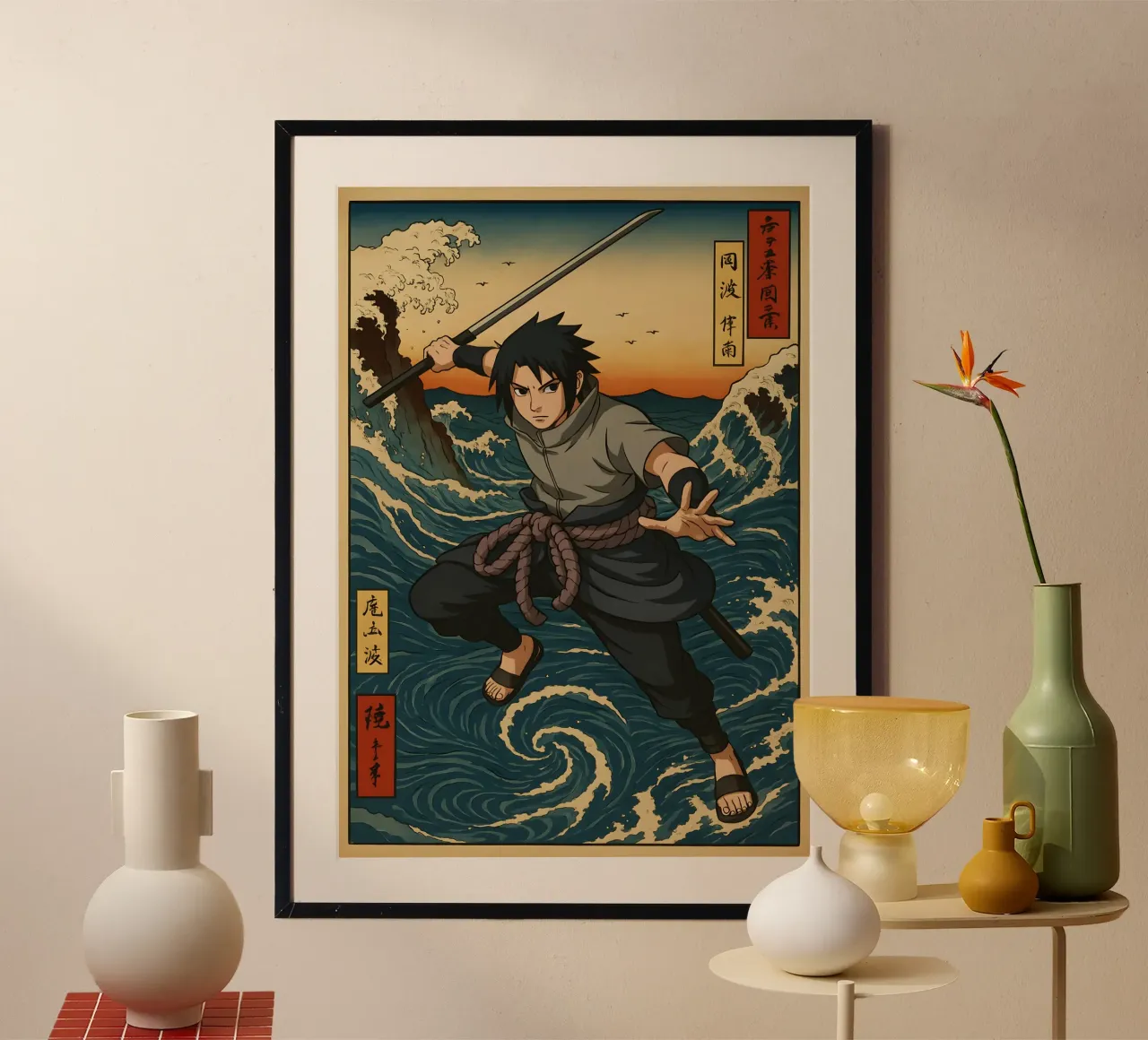 Vintage sasuke Japan Art carta hahnemühle da KakiHanryJP