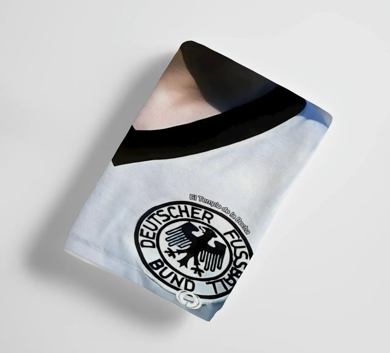 Franz Beckenbauer asciugamano da bagno da Low poly art