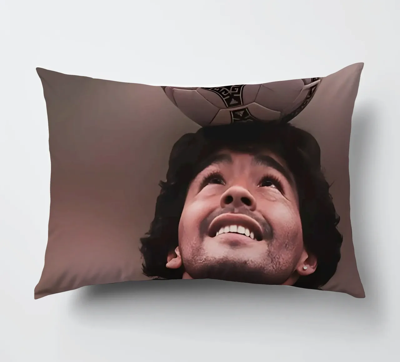 Maradona cuscino da Low poly art