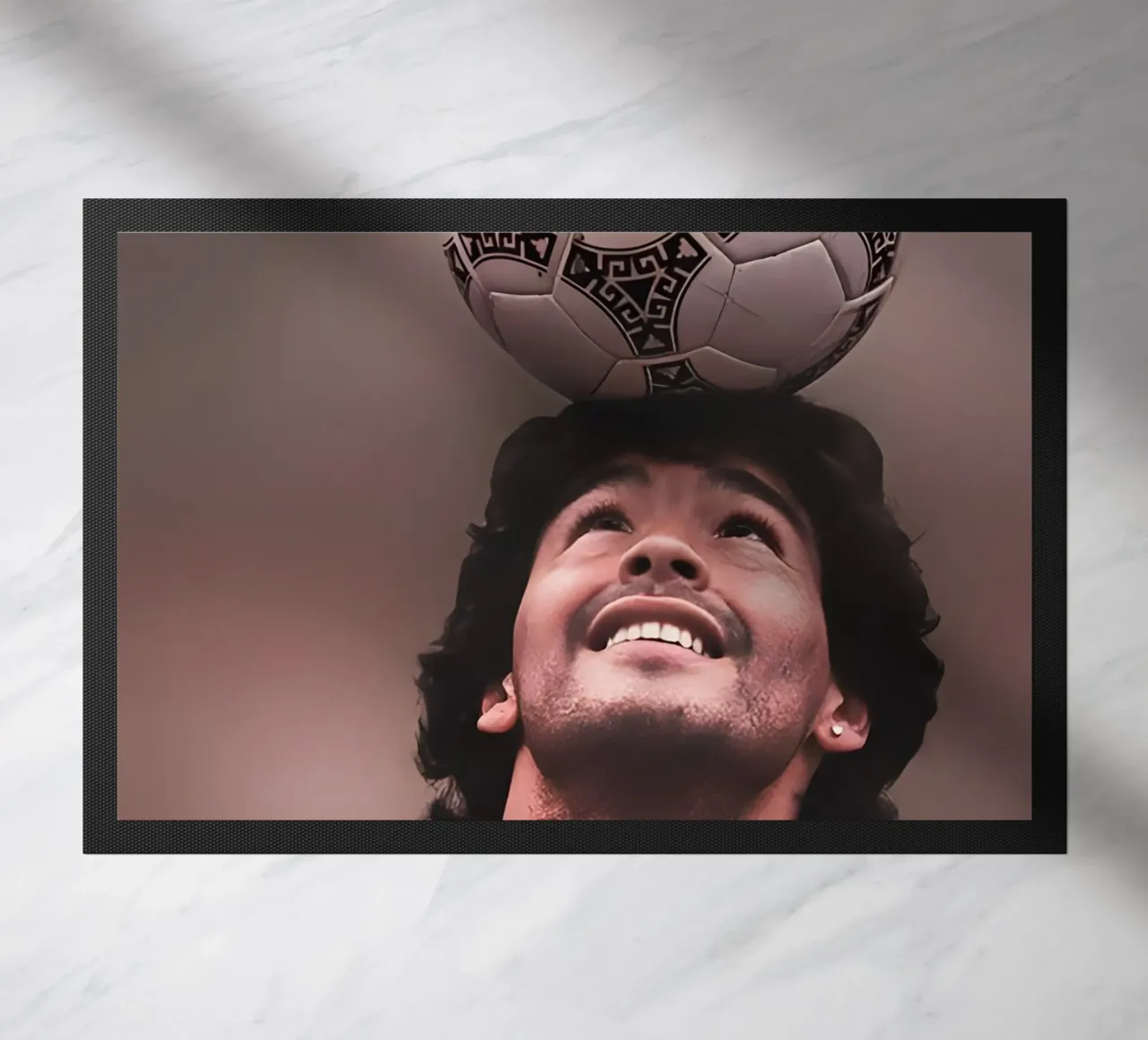 Maradona zerbino da Low poly art