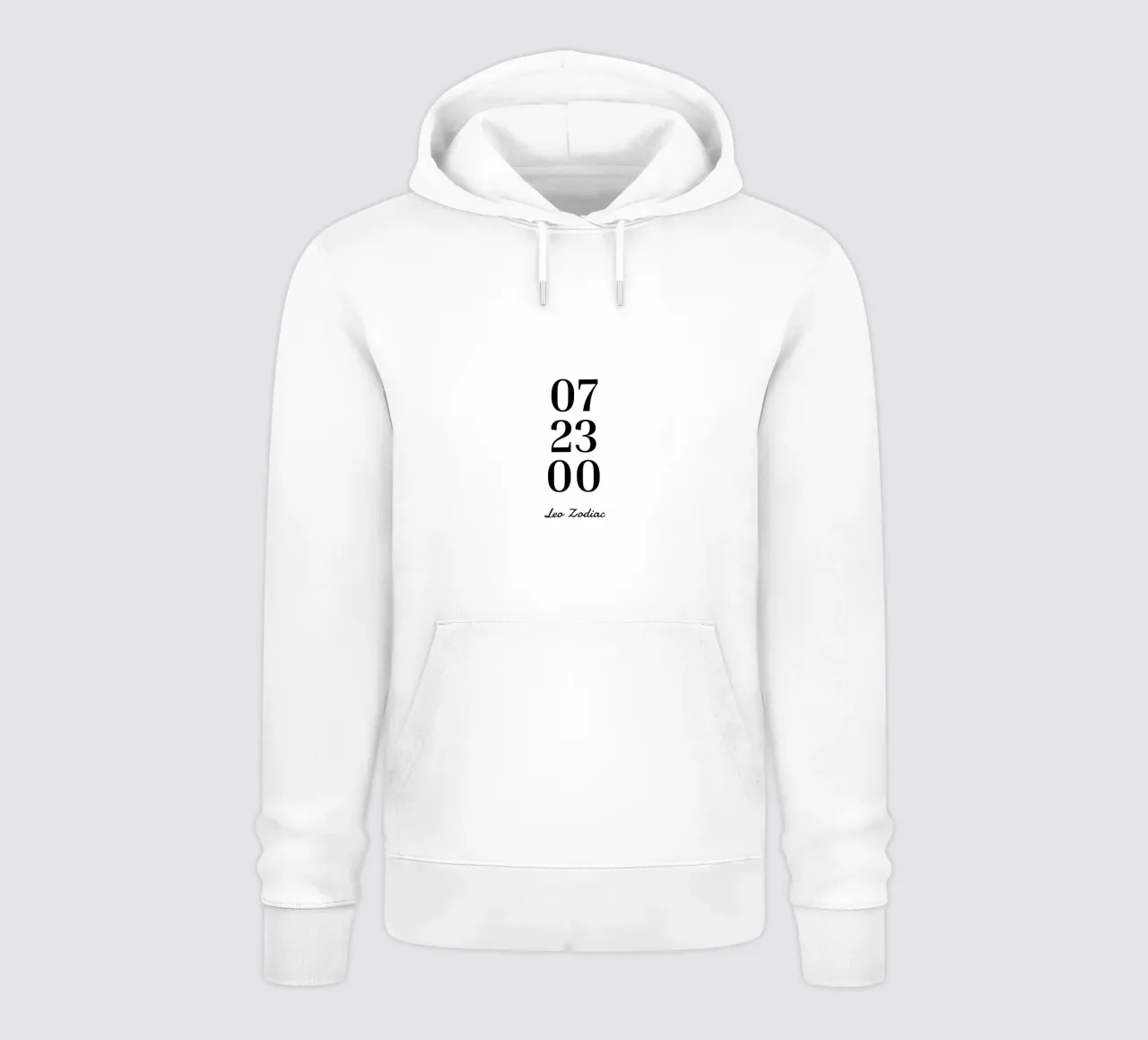 Zodiaco personalizzato felpa con cappuccio da YV TYPOGRAPHY