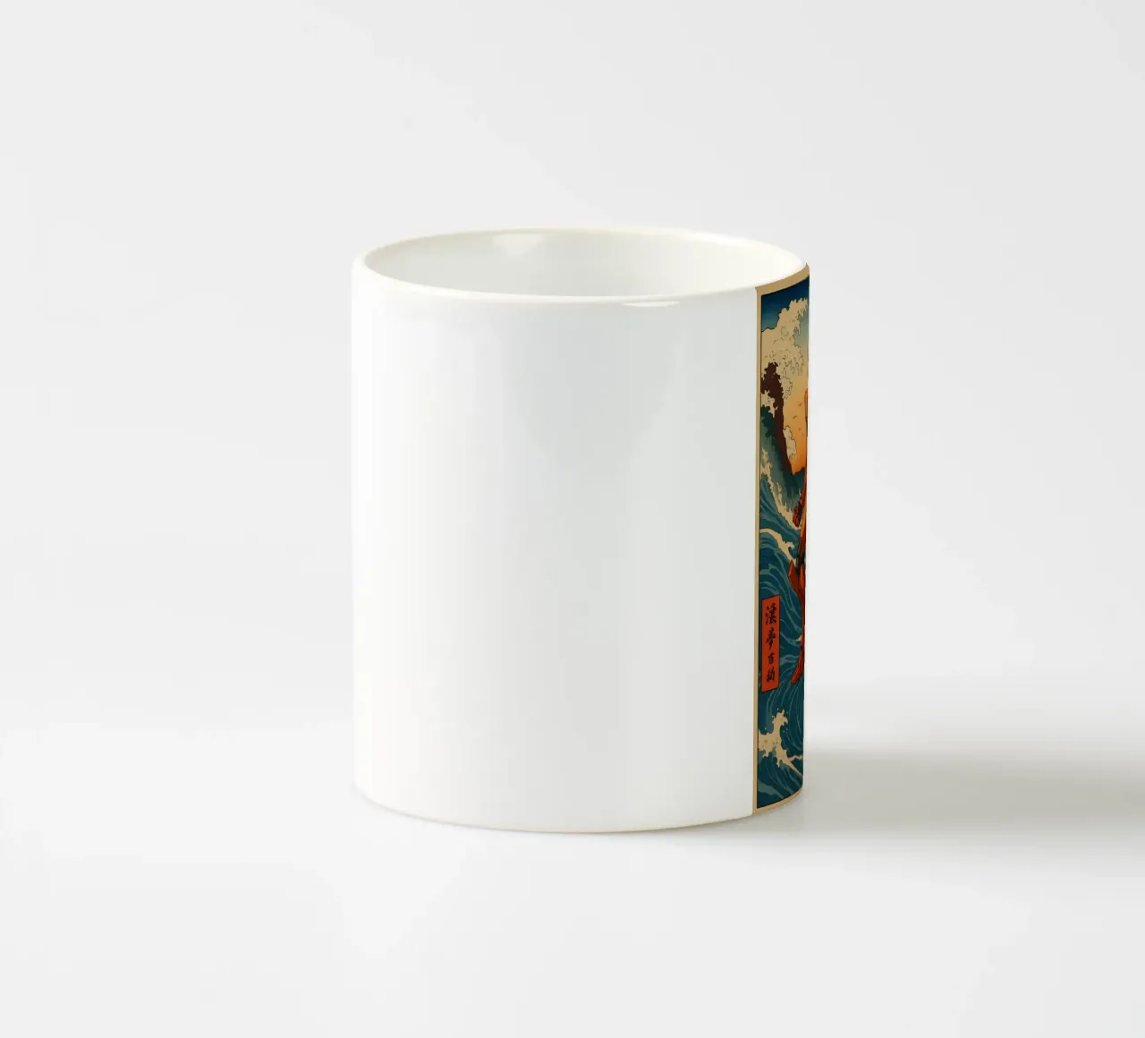 Vintage Evangelion Unit-02 Japan Art ceramic mug by KakiHanryJP