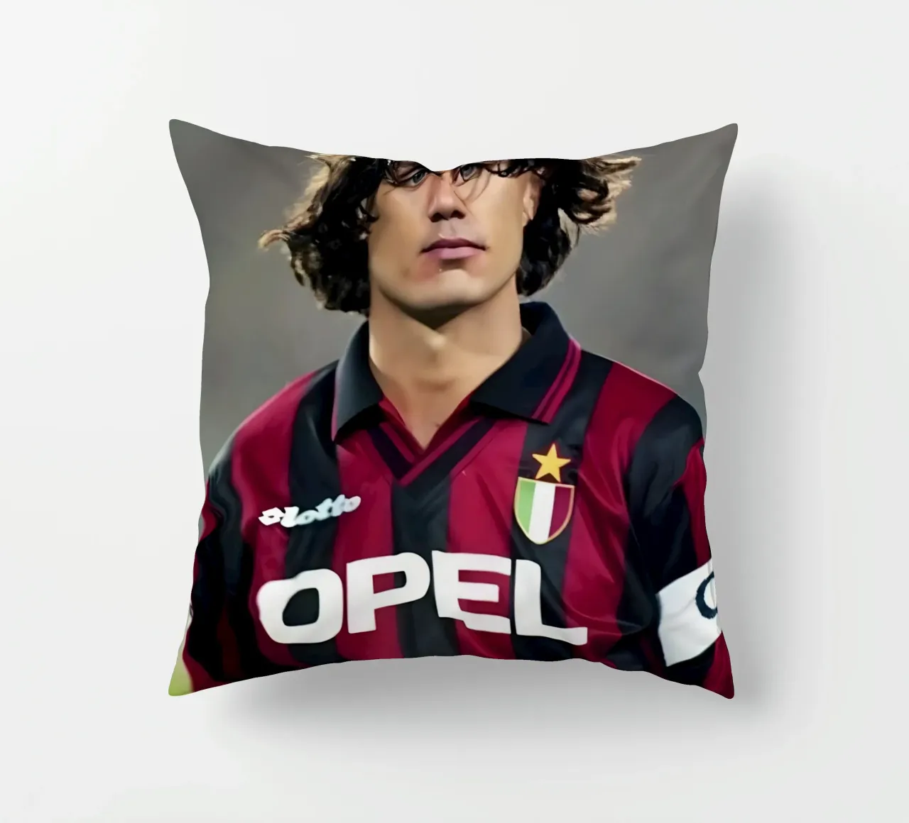 Paolo Maldini cuscino da Low poly art
