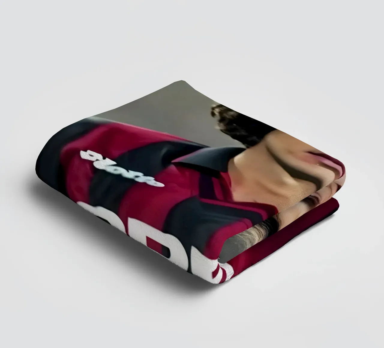 Paolo Maldini asciugamano da bagno da Low poly art