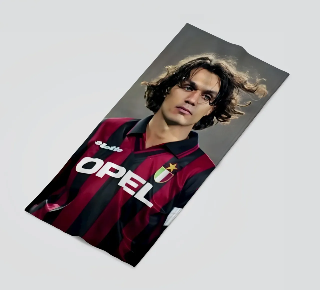 Paolo Maldini telo mare da Low poly art