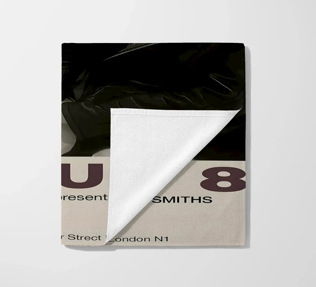 KOATY Canvas Wall Art The Smiths on Tour 1985 Vintage Home beach towel by DGUnder