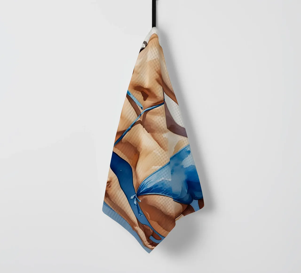Frau im Bikini von hinten canovaccio da cucina da Ohkimiko