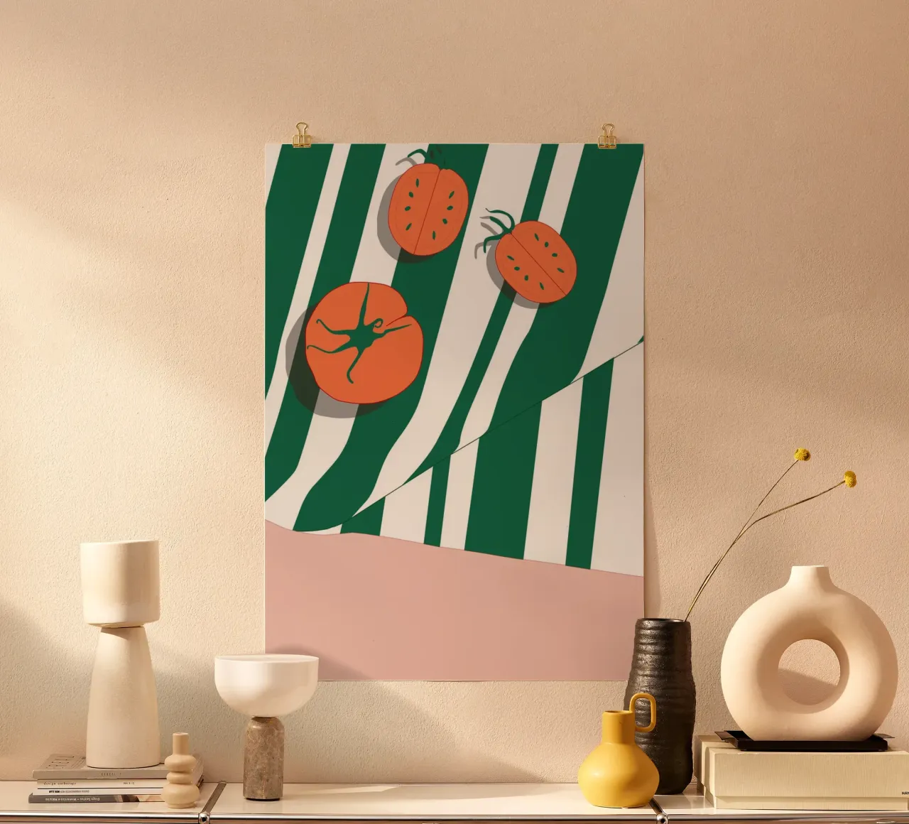 Picnic con i pomodori carta hahnemühle da studio bassotto