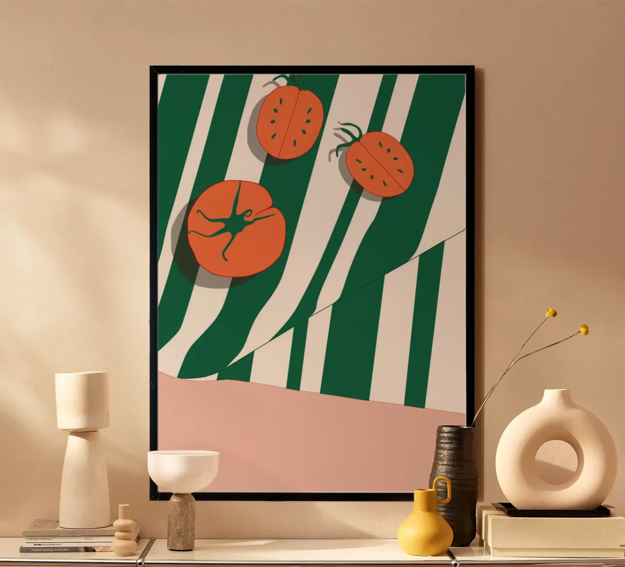Picnic con i pomodori carta hahnemühle da studio bassotto
