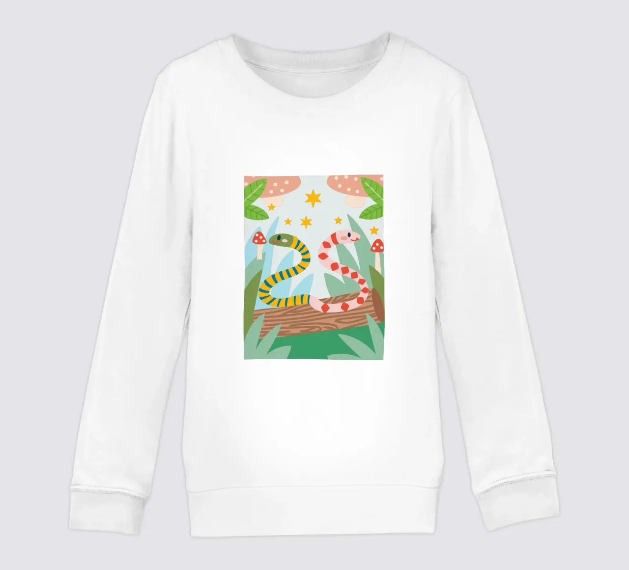 Due serpenti felpa bambino da CUTE ANIMALS