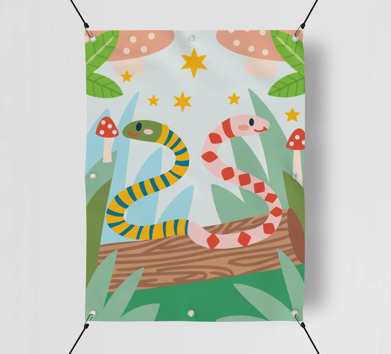 Due serpenti telo in pvc da CUTE ANIMALS