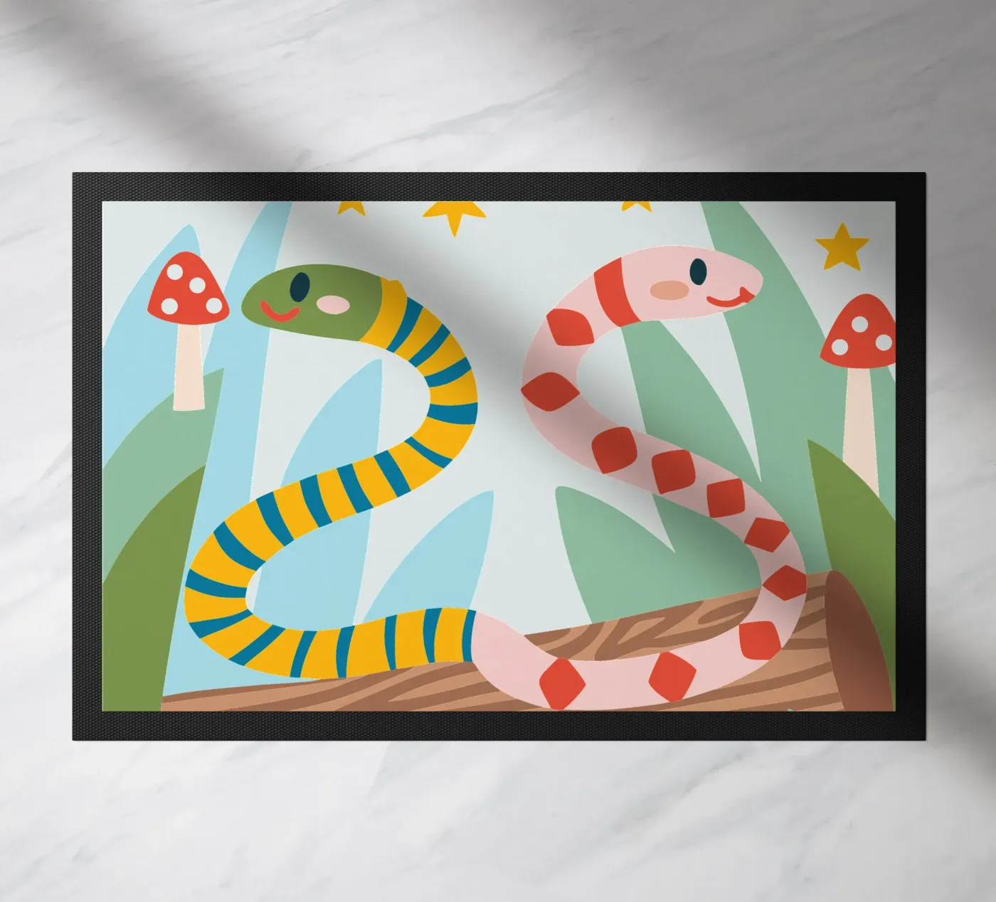 Two Snakes zerbino da CUTE ANIMALS