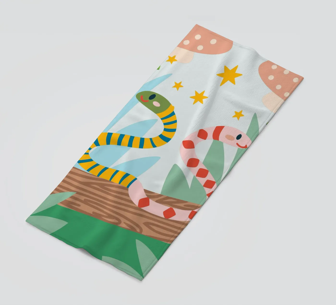 Due serpenti telo mare da CUTE ANIMALS