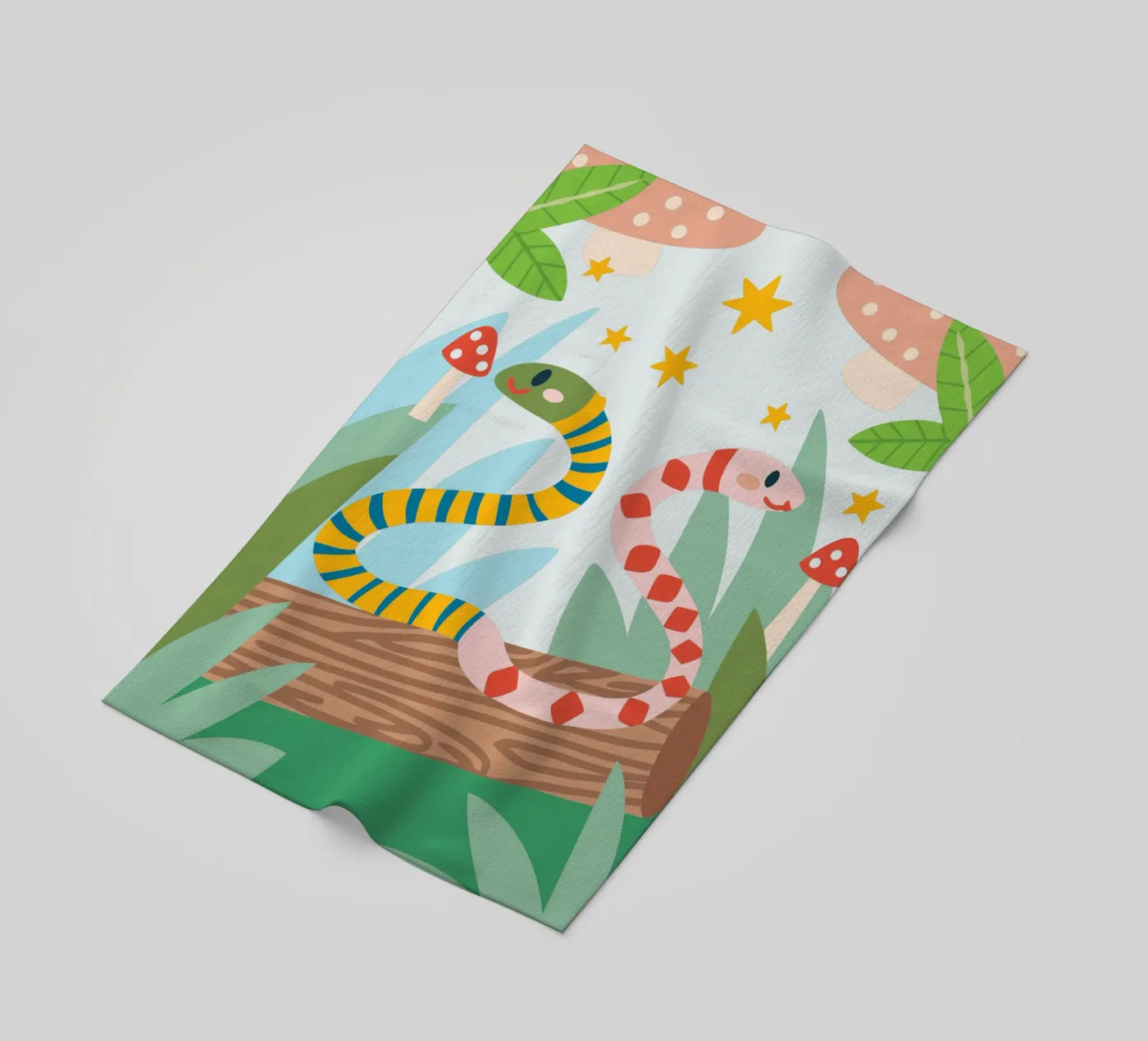 Due serpenti telo mare da CUTE ANIMALS