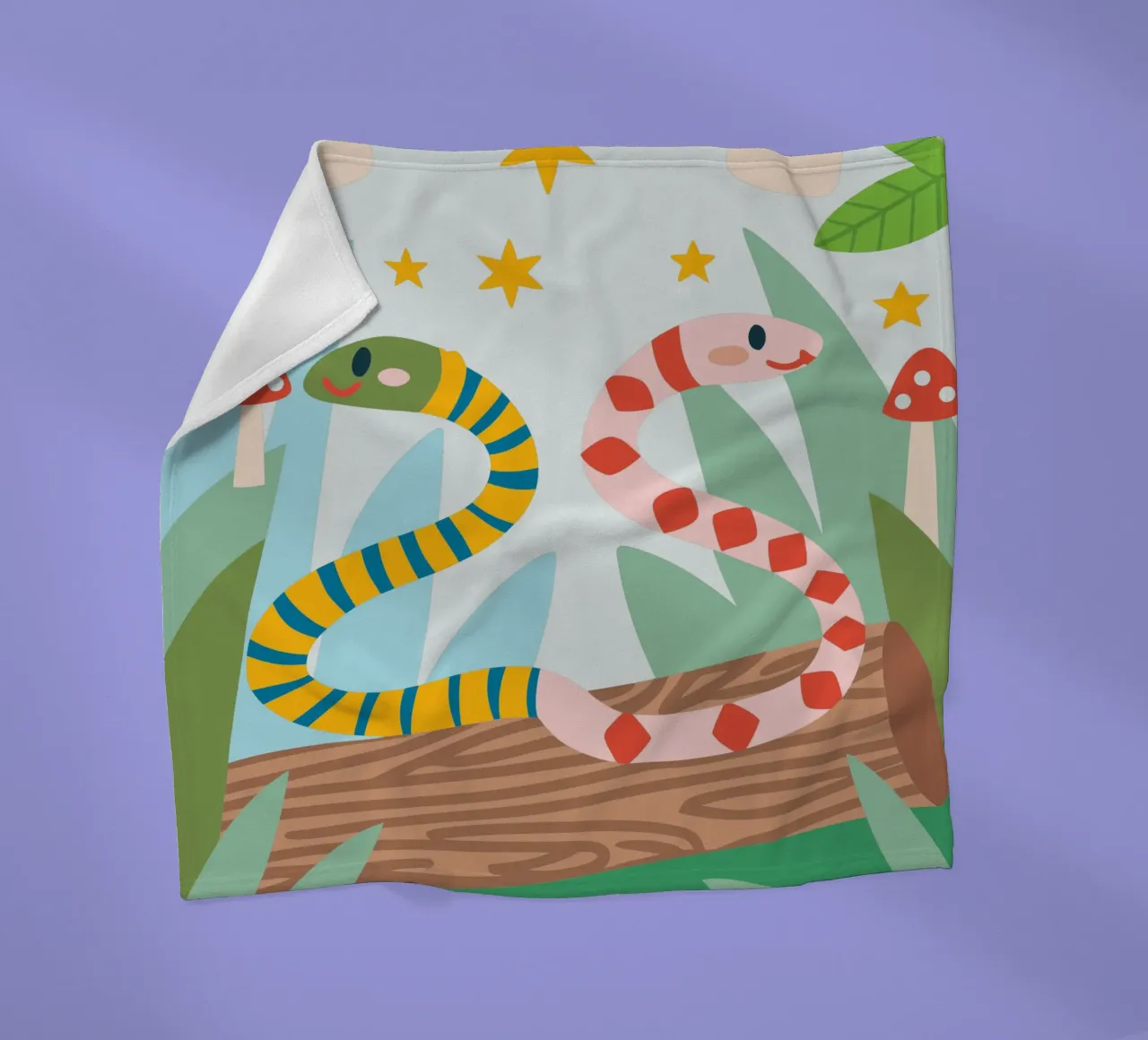 Due serpenti coperta in pile da CUTE ANIMALS
