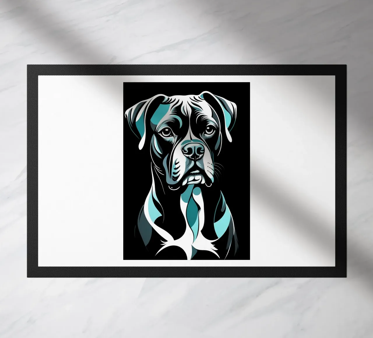 Cane astratto zerbino da Brayan