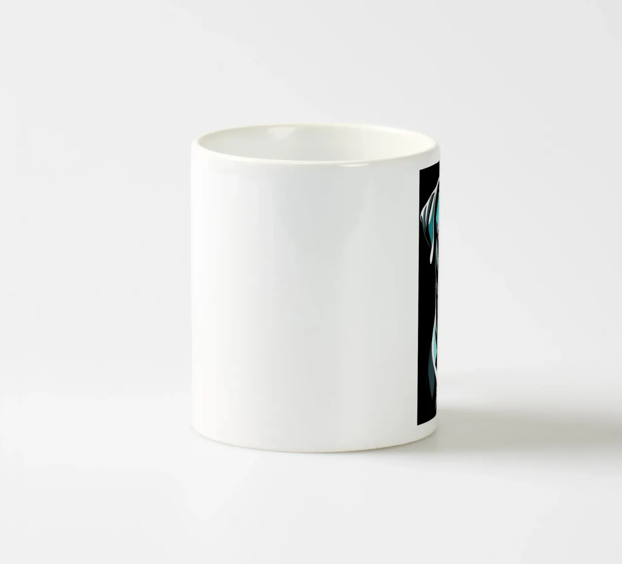 Cane astratto tazza in ceramica da Brayan