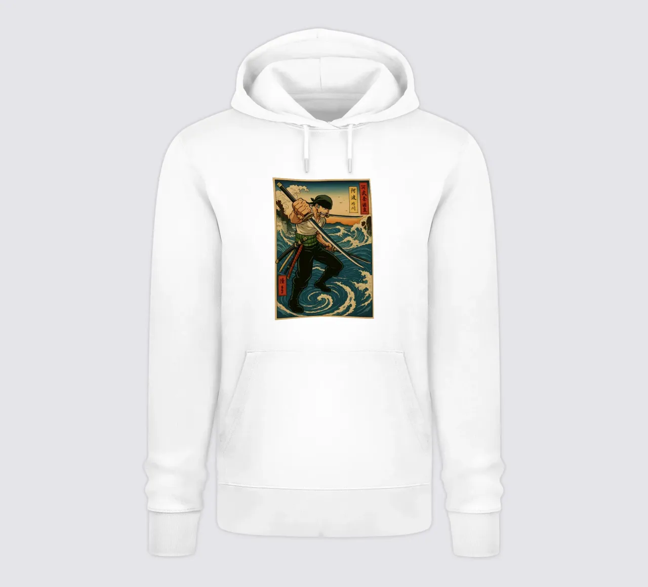 Vintage Roronoa Zoro Japan Art felpa con cappuccio da KakiHanryJP