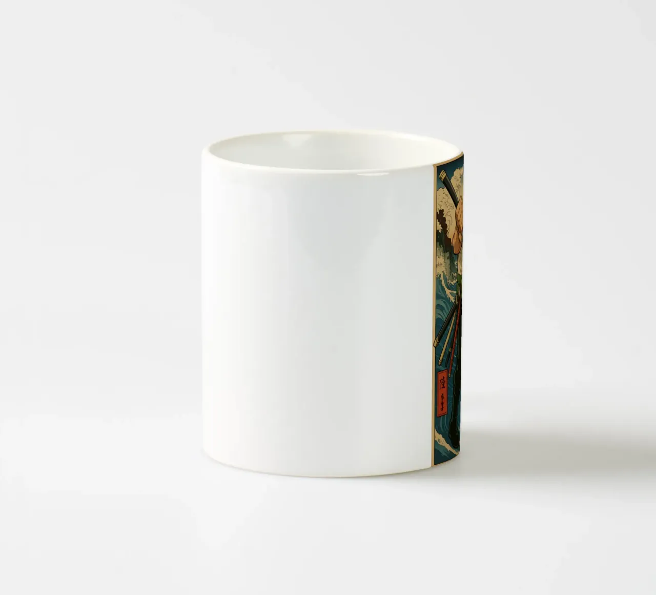 Vintage Roronoa Zoro Japan Art tazza in ceramica da KakiHanryJP