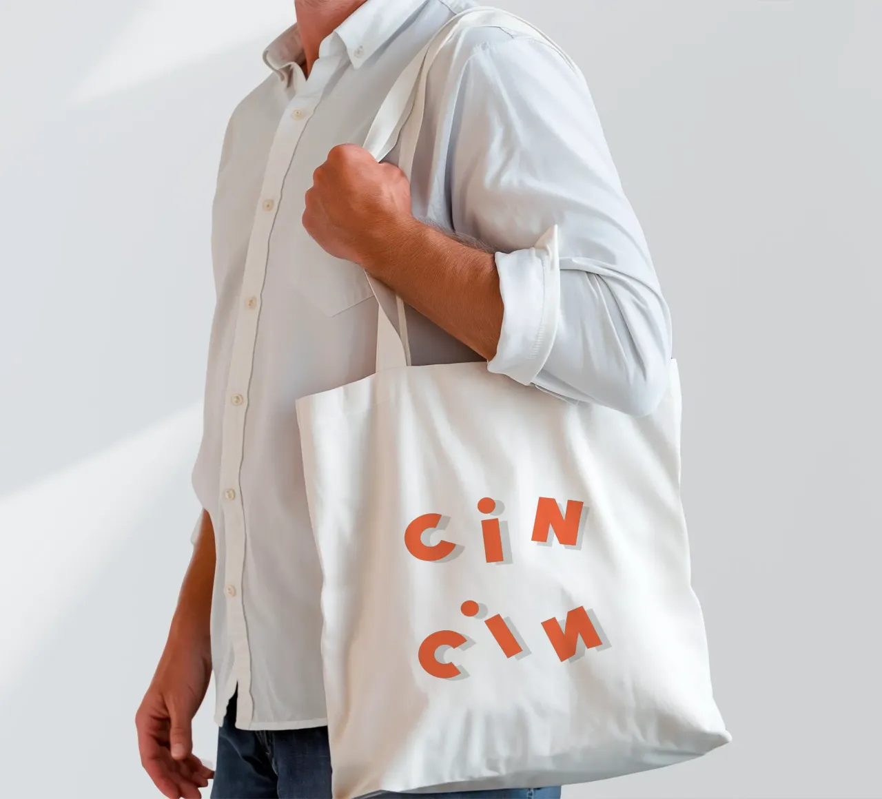 Cin Cin borsa in juta da studio bassotto