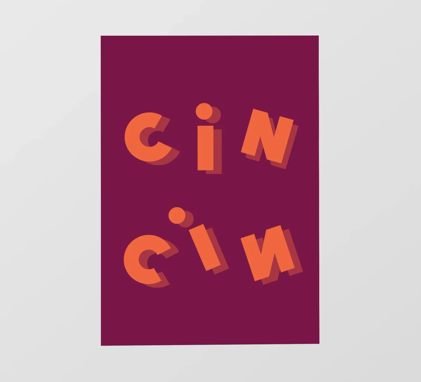 Cin Cin PVC Plane von studio bassotto