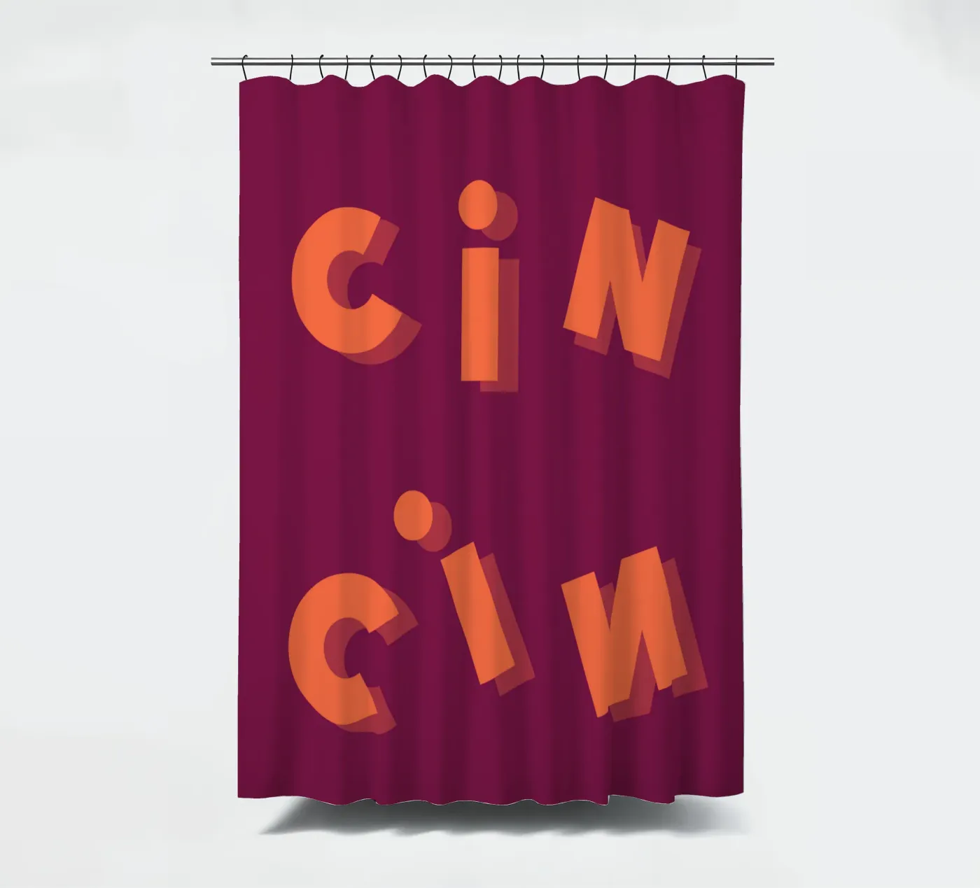 Cin Cin douchegordijn van studio bassotto