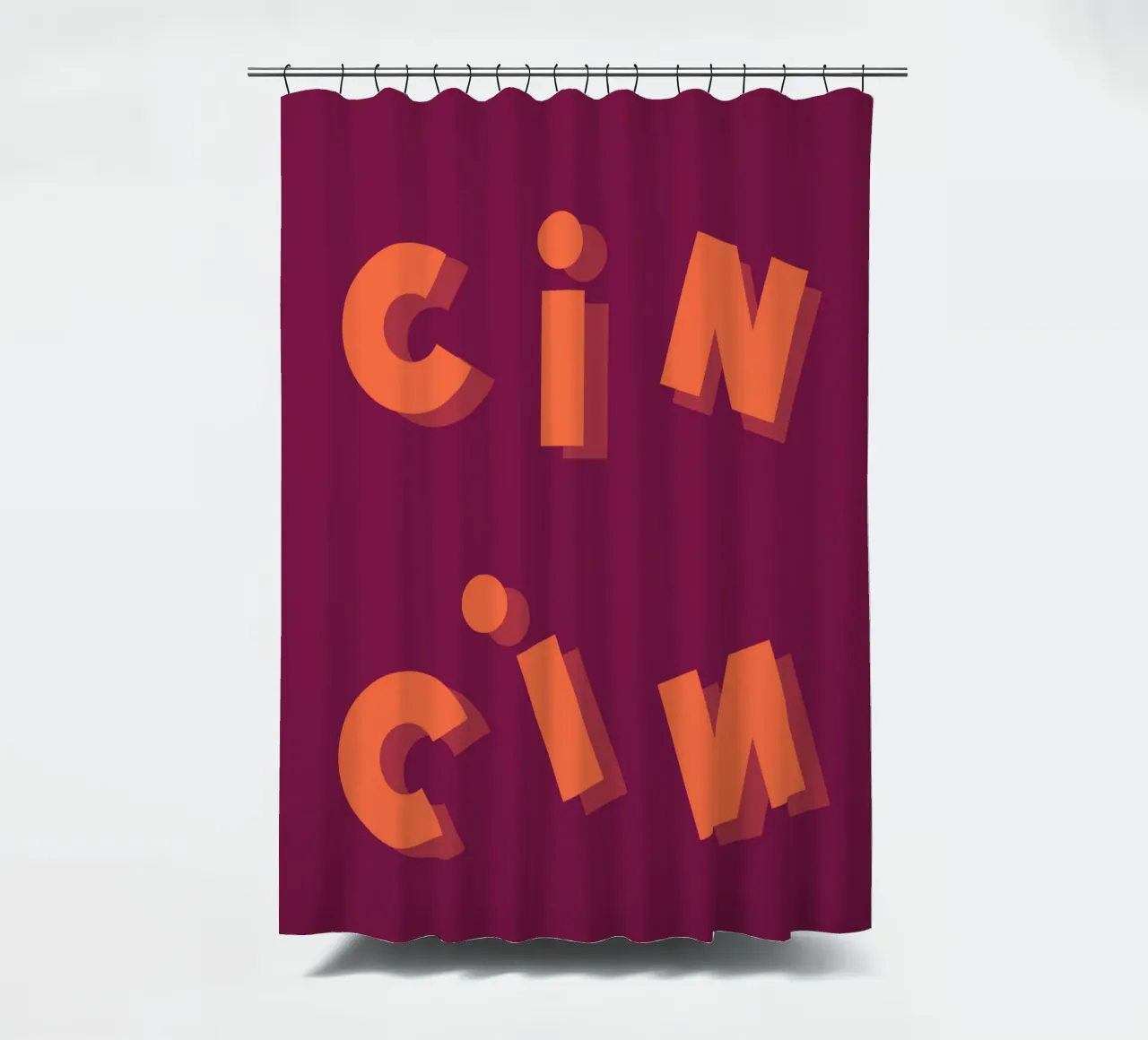 Cin Cin shower curtain by studio bassotto
