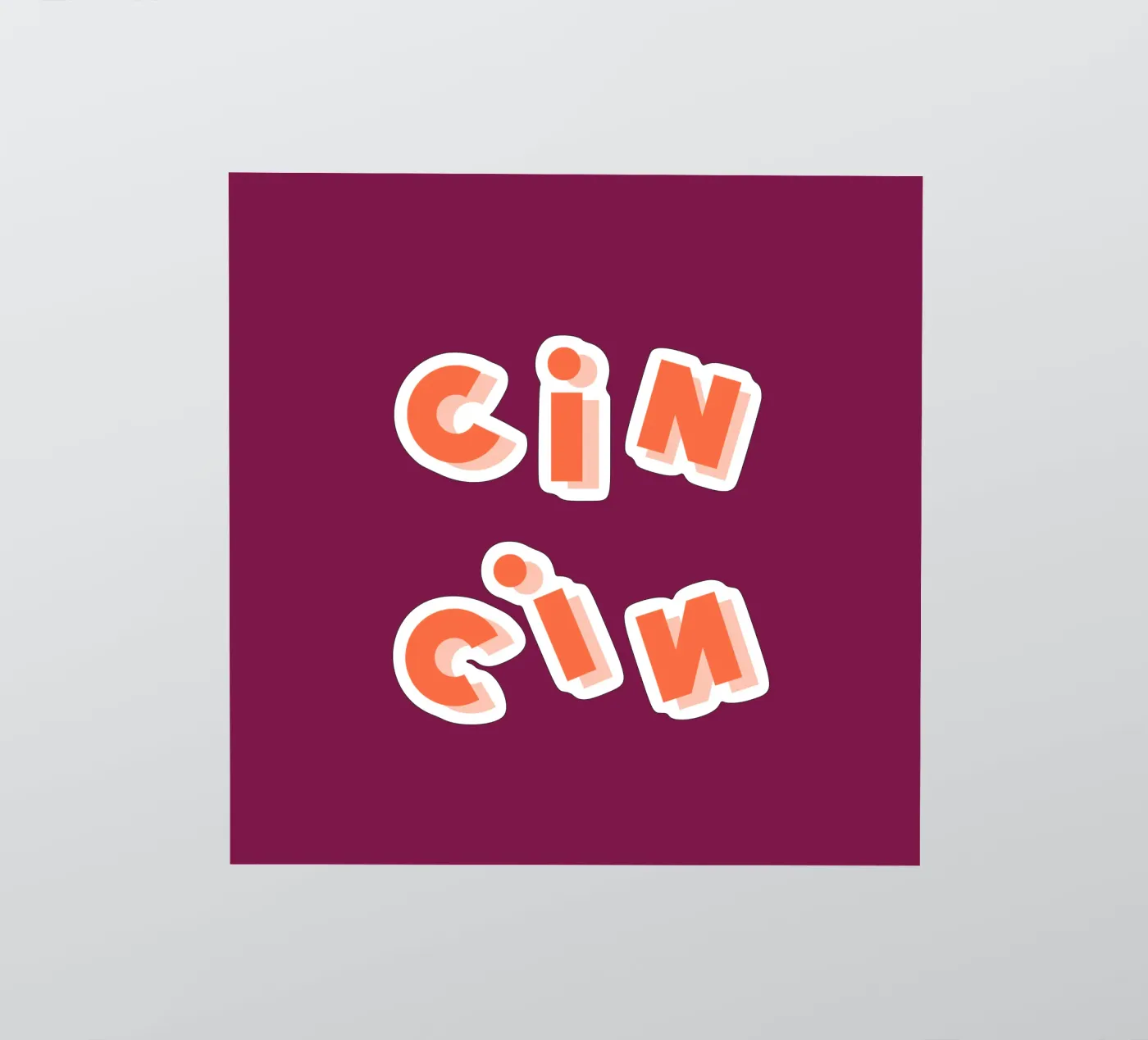 Cin Cin Sticker von studio bassotto