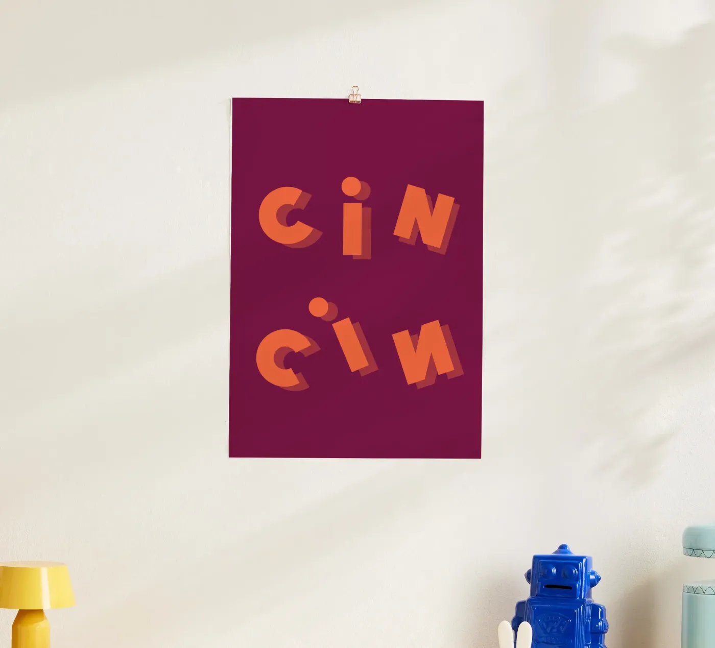 Cin Cin poster da studio bassotto
