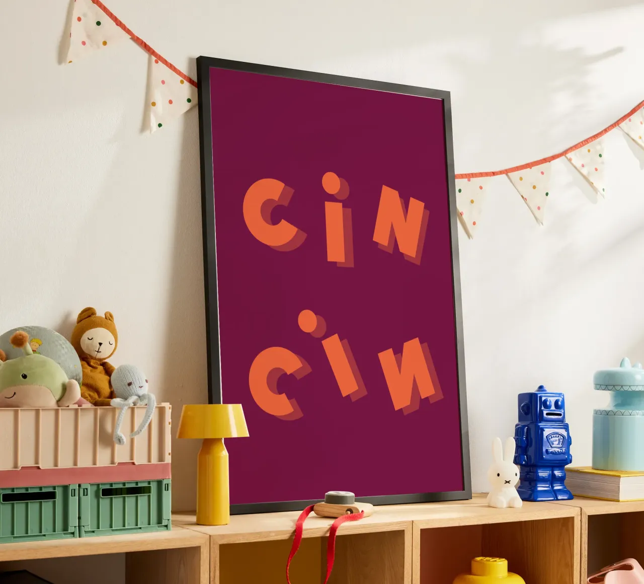 Cin Cin poster da studio bassotto