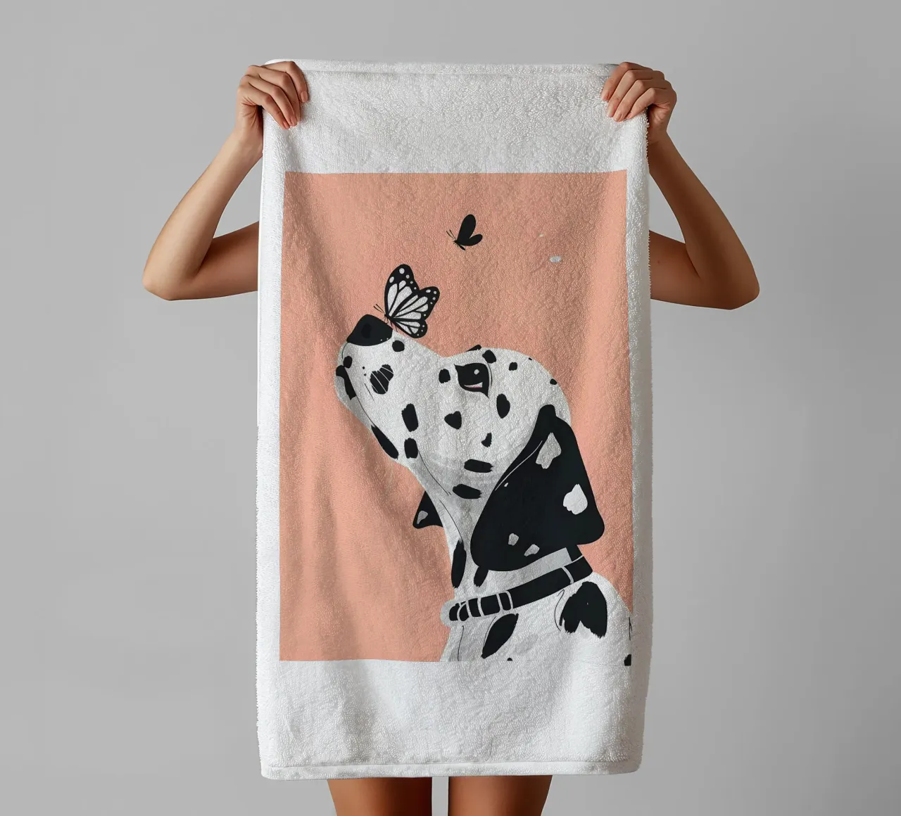 Cane dalmata asciugamano da bagno da Brayan