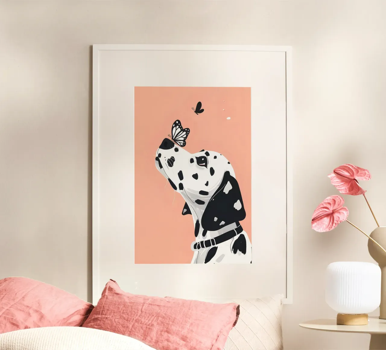 Cane dalmata carta hahnemühle da Brayan