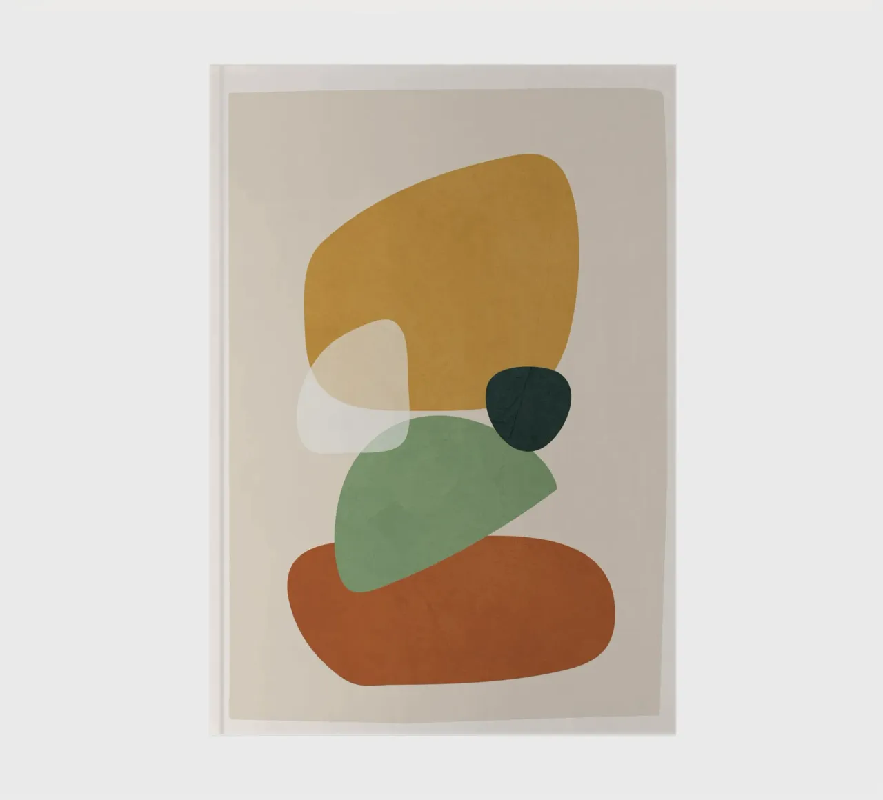 Colorful Abstract Shapes 7 notebook by cityart