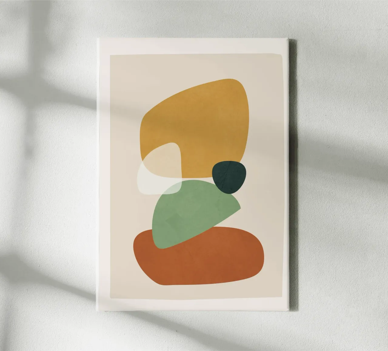 Colorful Abstract Shapes 7 tela da cityart