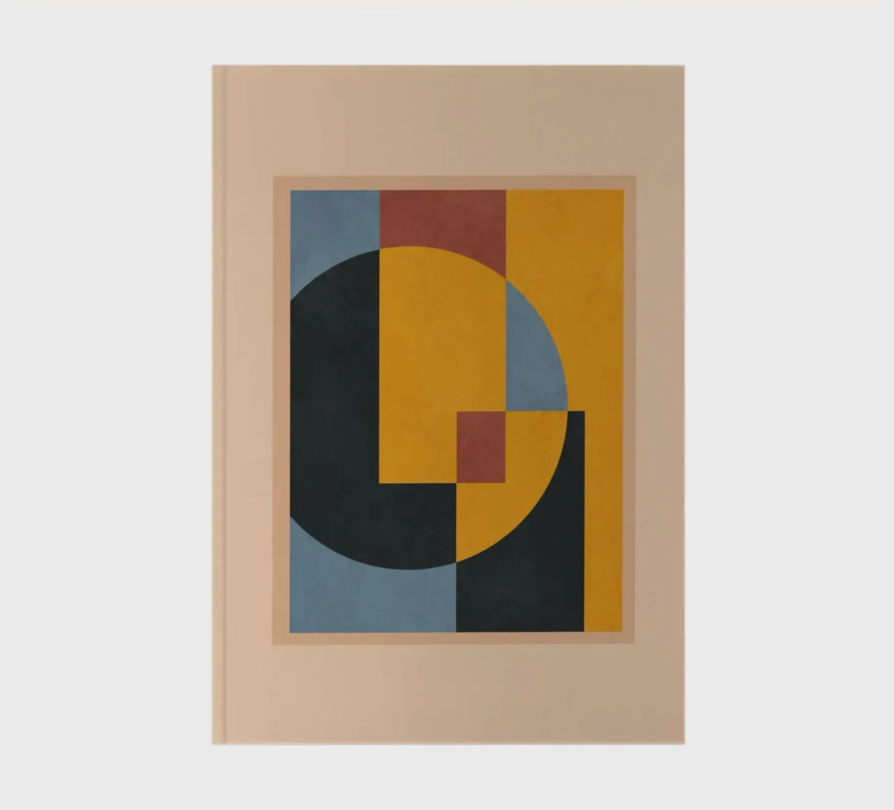 Minimal Geometric Art 2 notebook by cityart