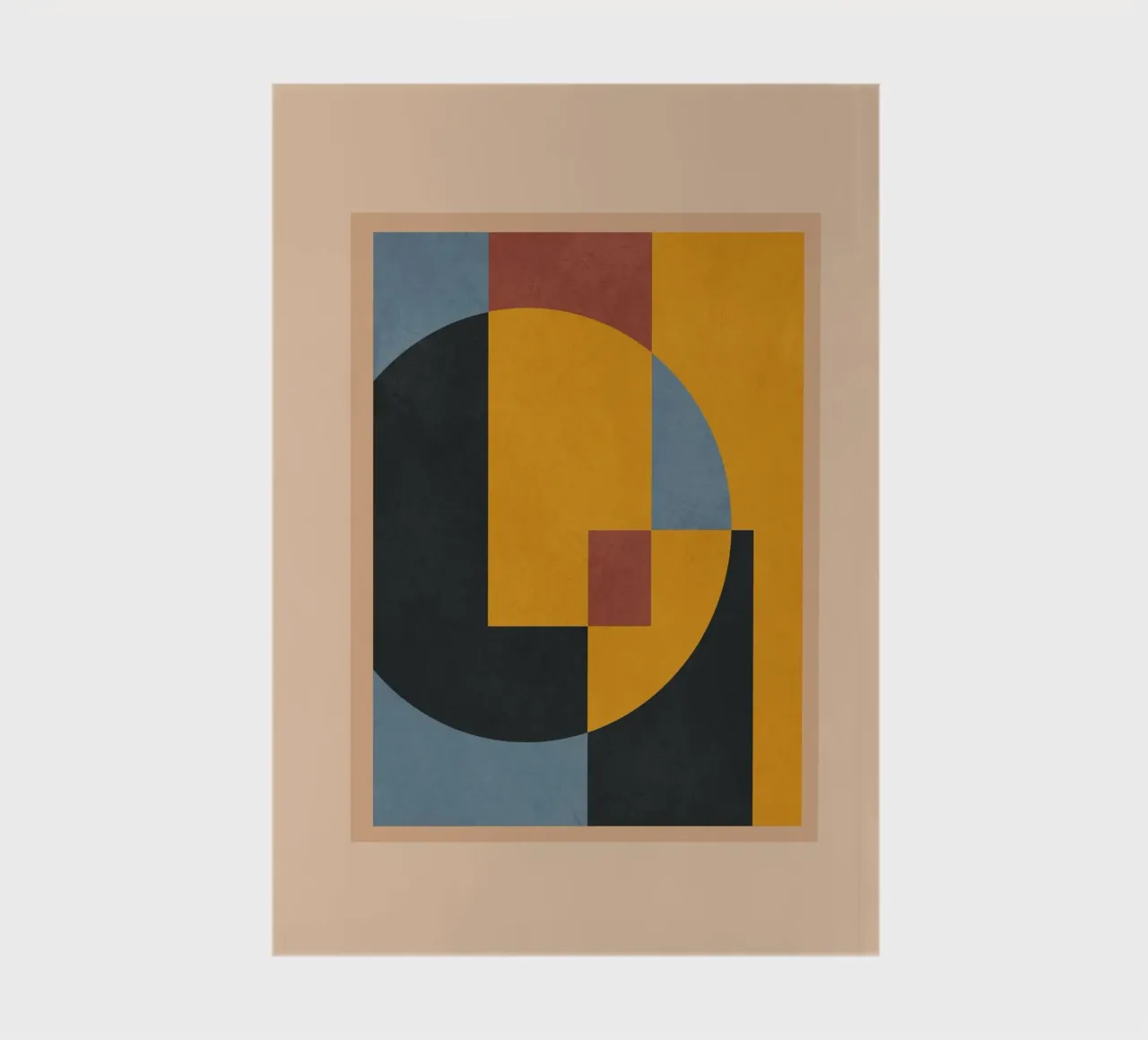 Minimal Geometric Art 2 notebook by cityart