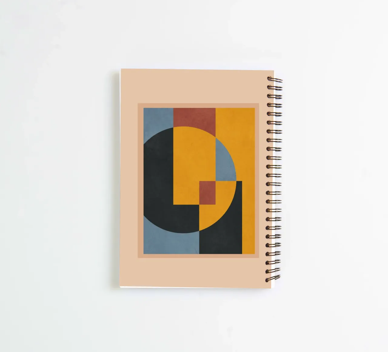 Minimal Geometric Art 2 spiral notebook by cityart