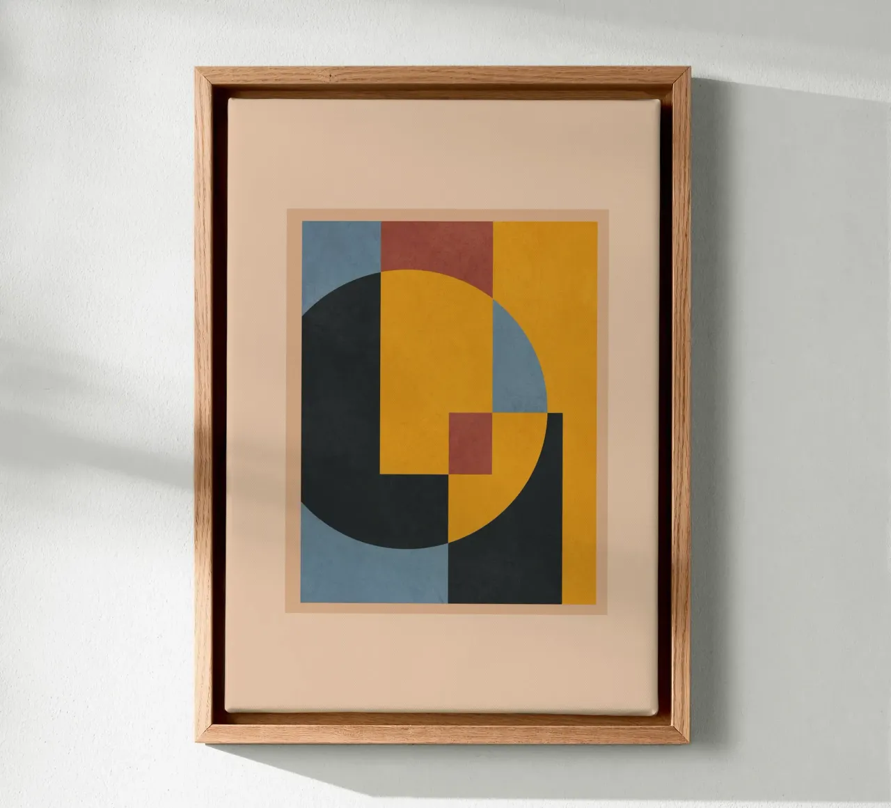 Minimal Geometric Art 2 Leinwand von cityart