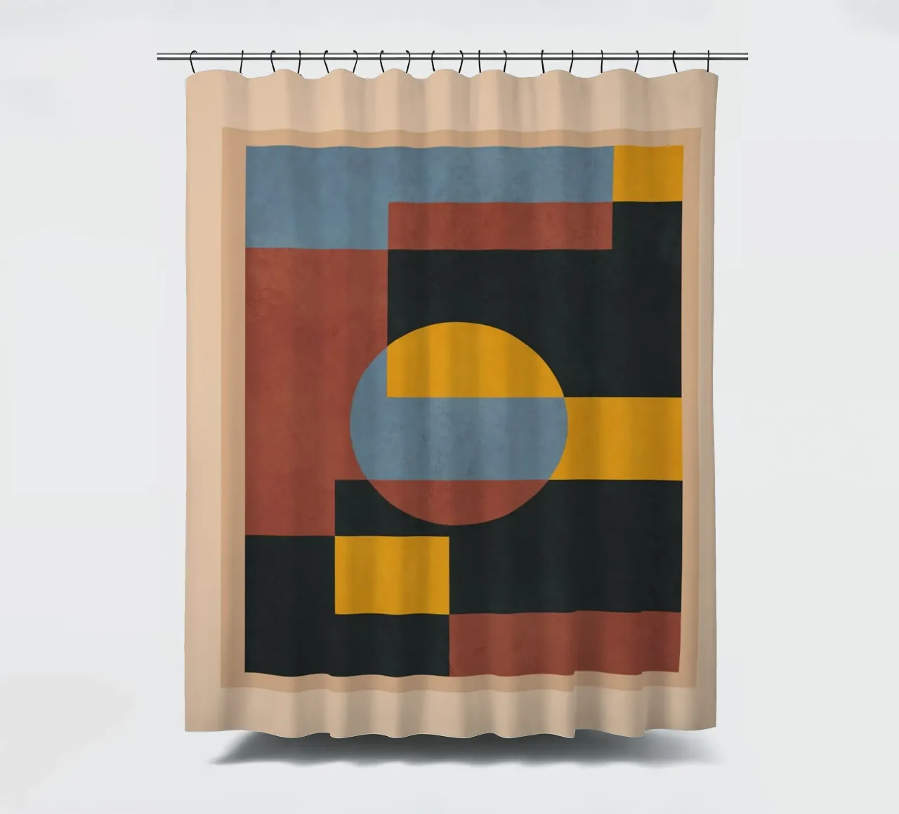 Minimal Geometric Art 3 tenda da doccia da cityart