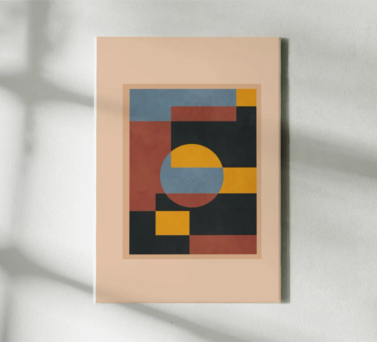 Minimal Geometric Art 3 Leinwand von cityart