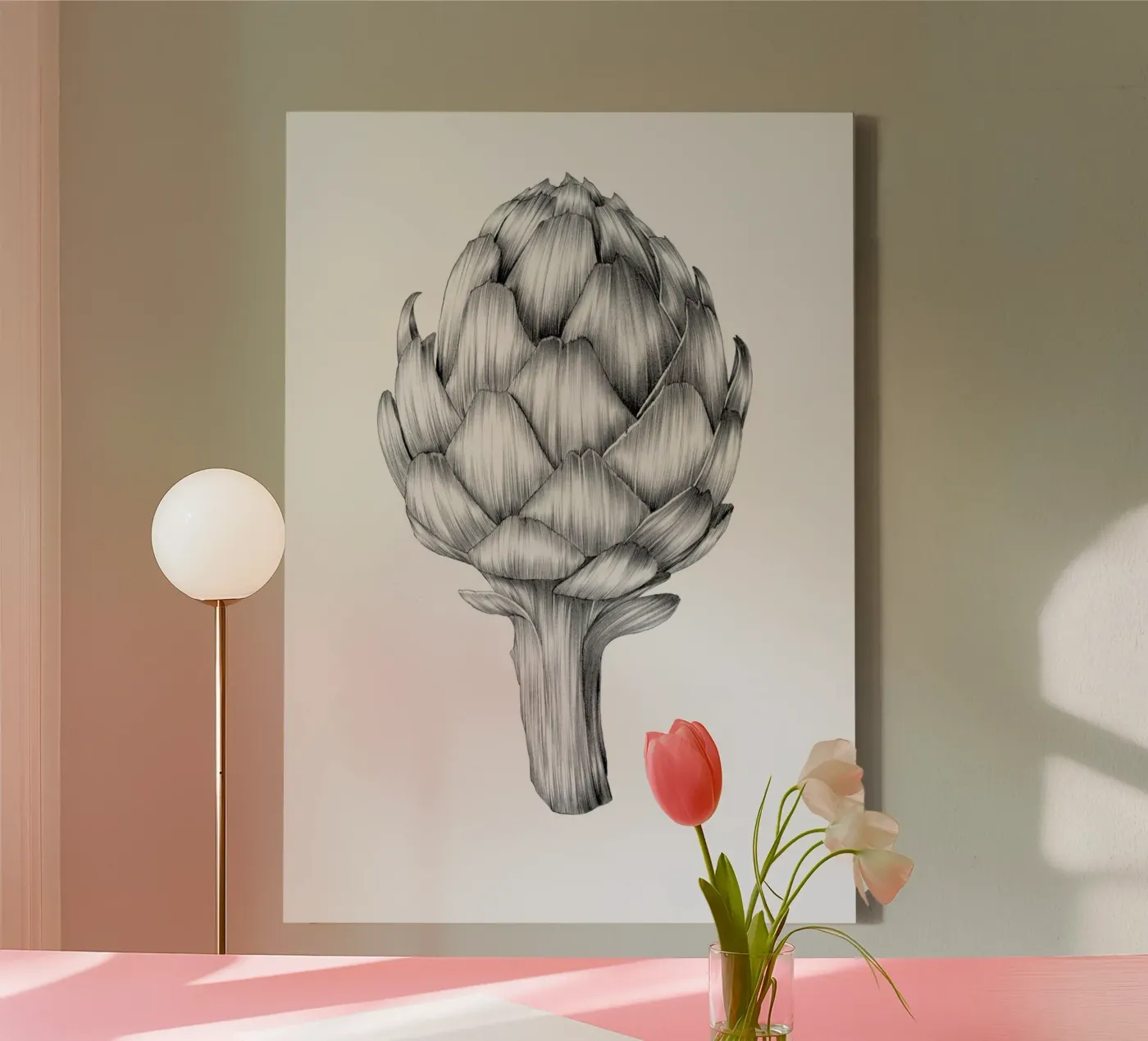 Artichoke tela da Faunesque