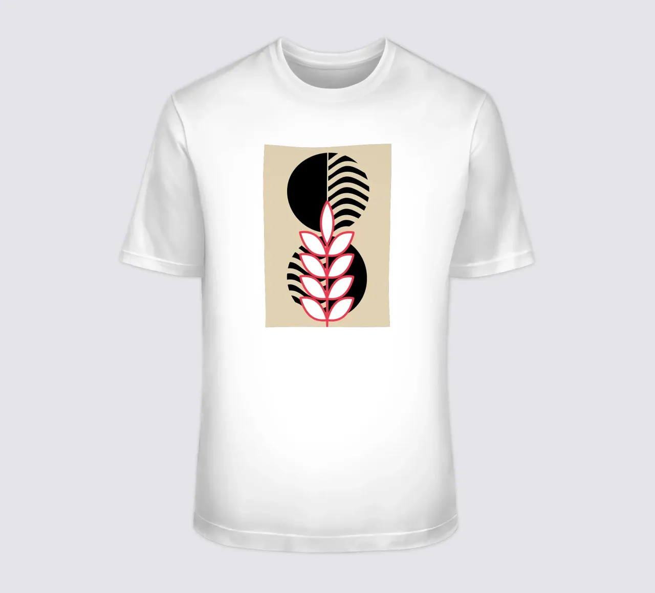 Impianto astratto t-shirt da Daron