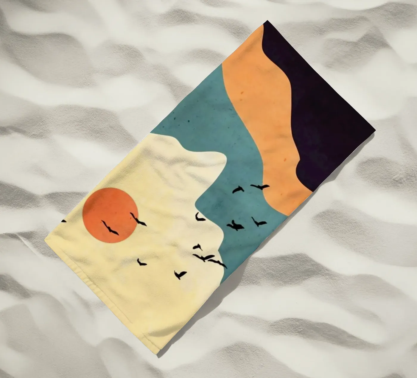 mountains sun telo mare da Histrol