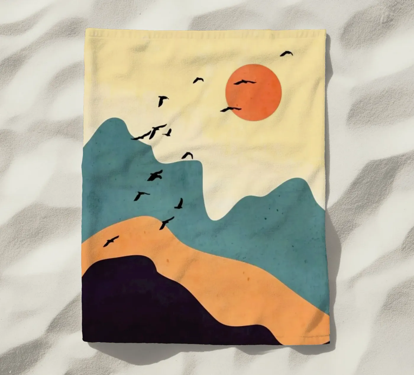 mountains sun telo mare da Histrol