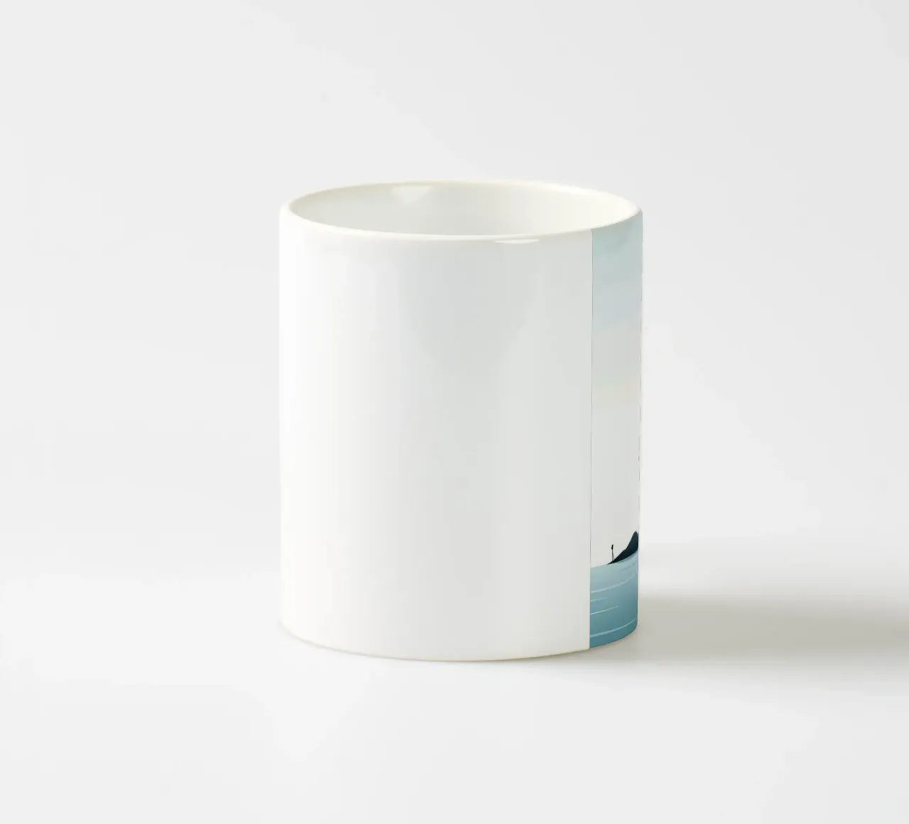 horizon sky clouds tazza in ceramica da twillight