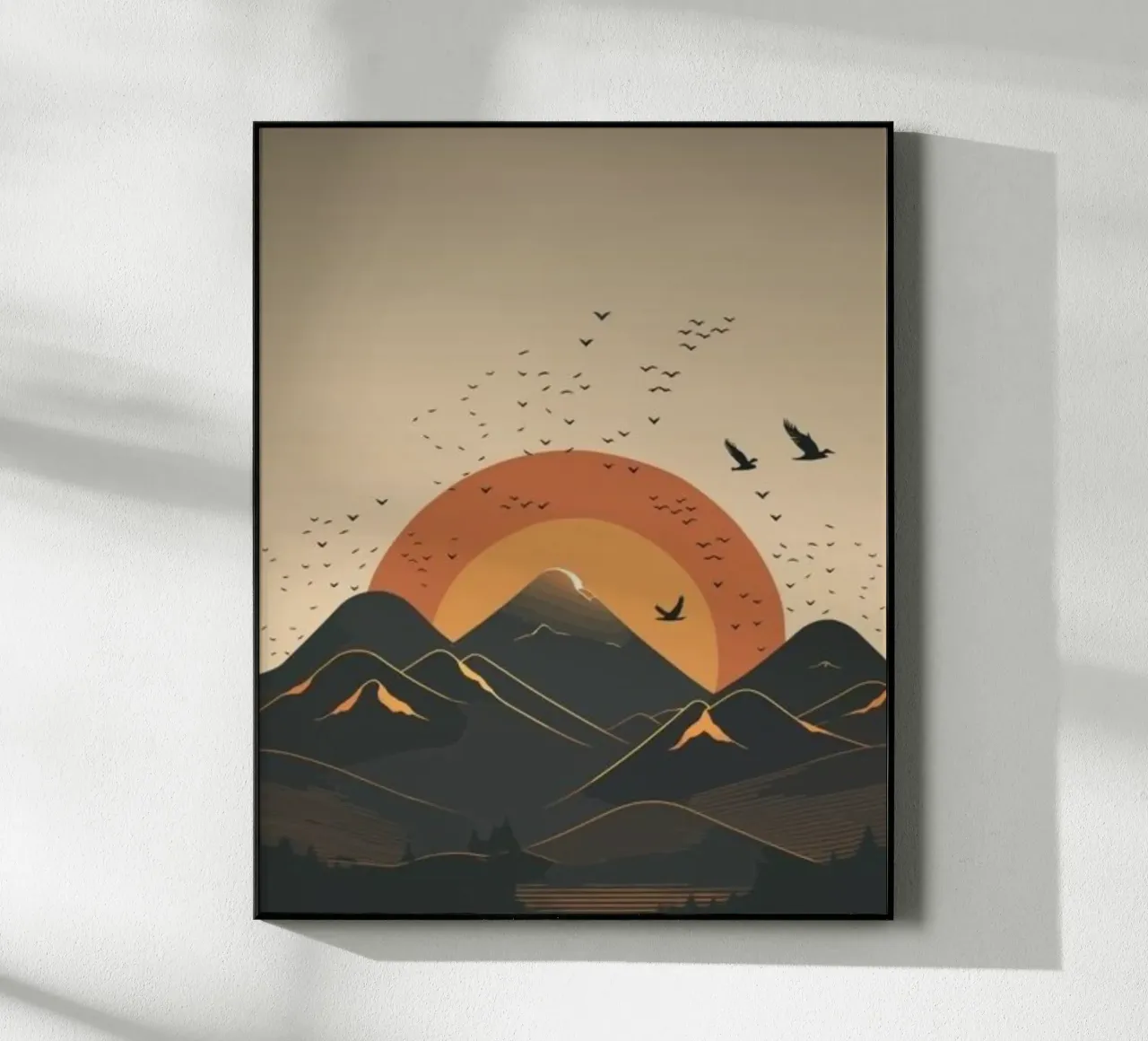 sky silhouette plexiglass da Histrol